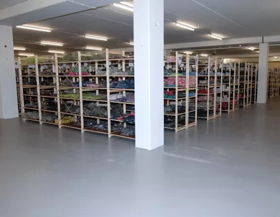 Magazijn-kleding Coating magazijn
