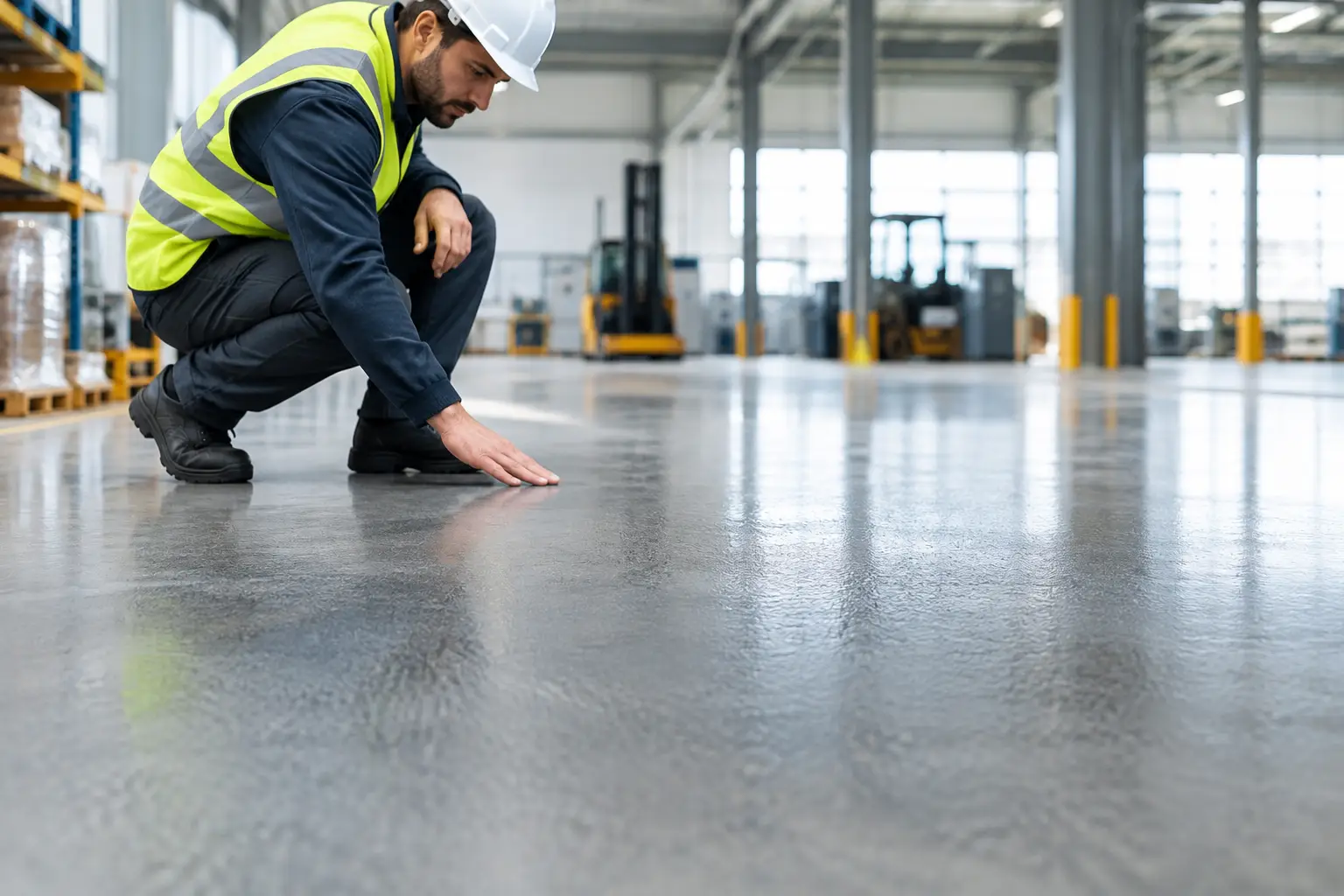 Antislipklasse industriële vloeren kiezen