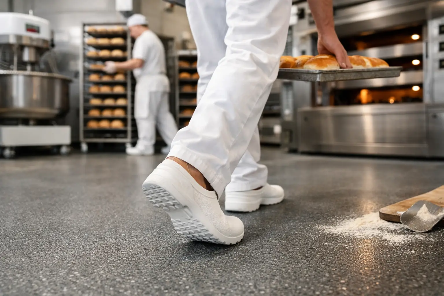 Antislipvloer voor de bakkerij: veilig werken