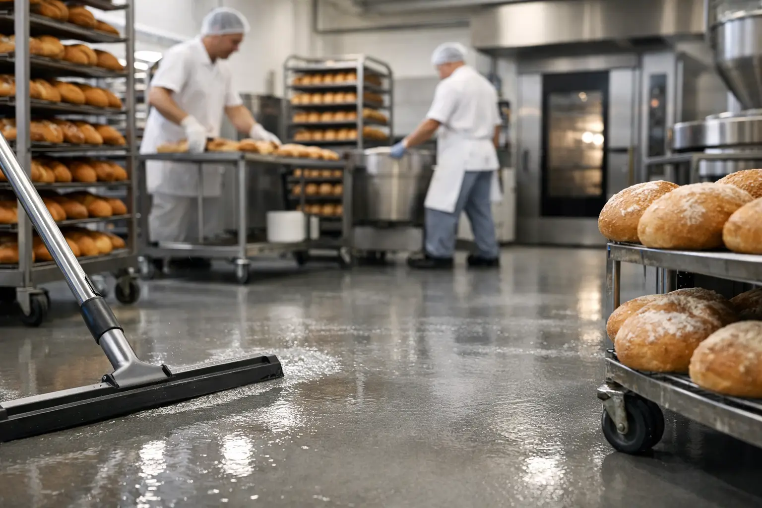 Bakkerijvloer kiezen voor hygiëne en continuïteit