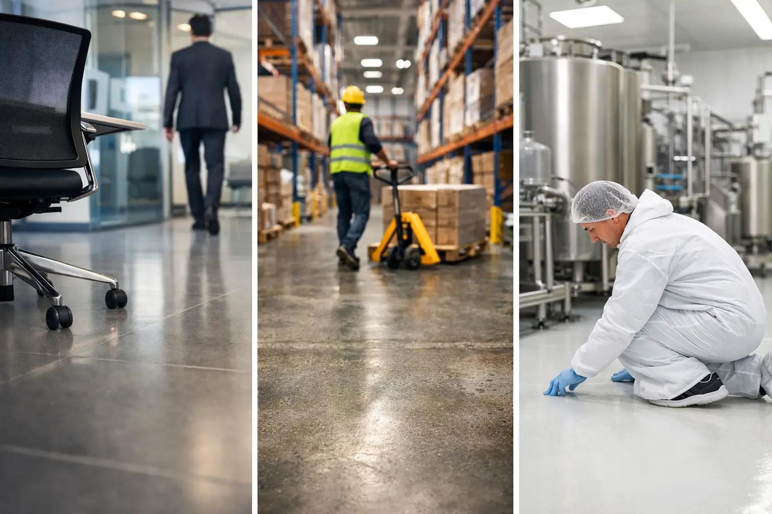 Bedrijfsvloer kiezen per sector: zo werkt het