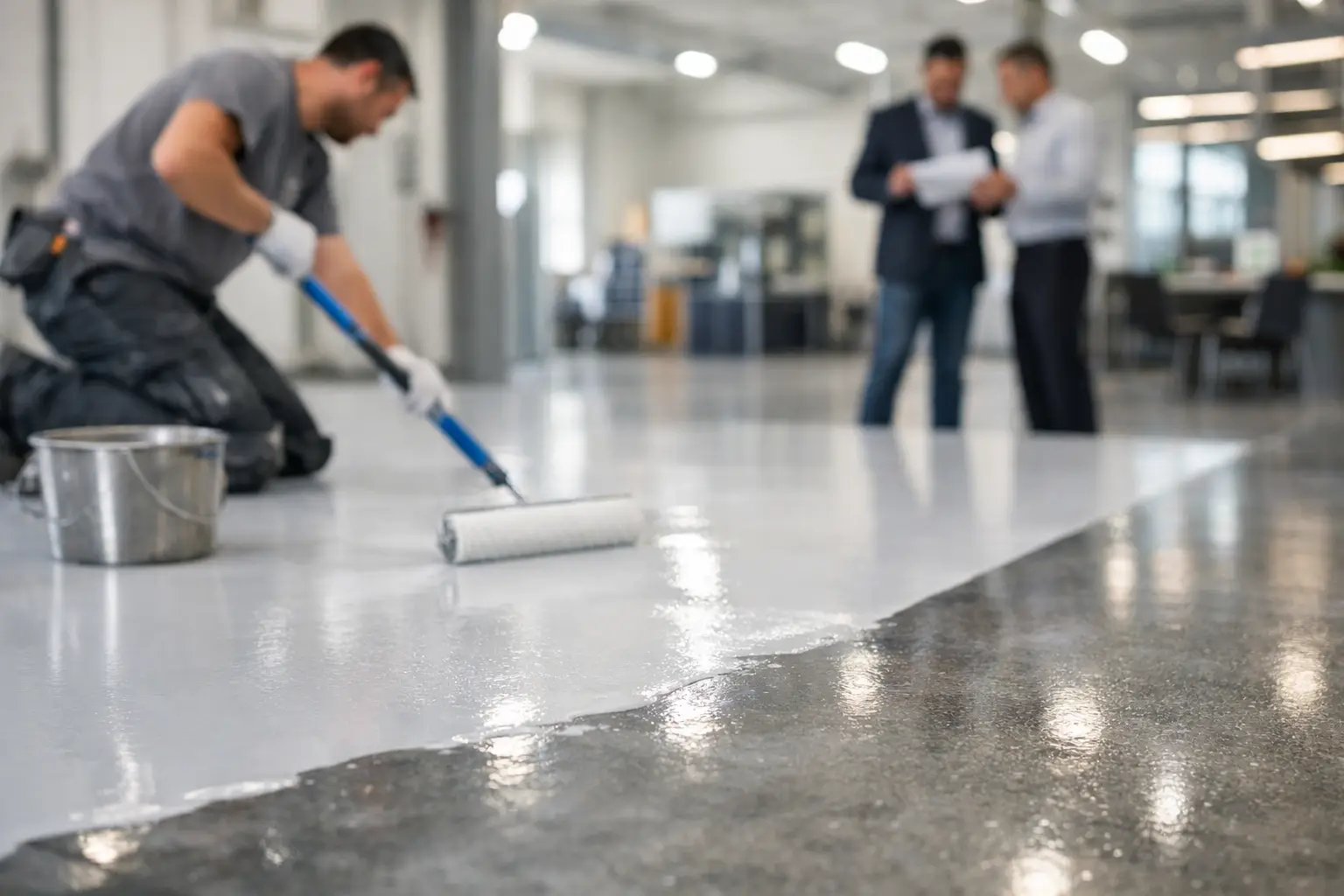 Coating of gietvloer voor uw bedrijf kiezen