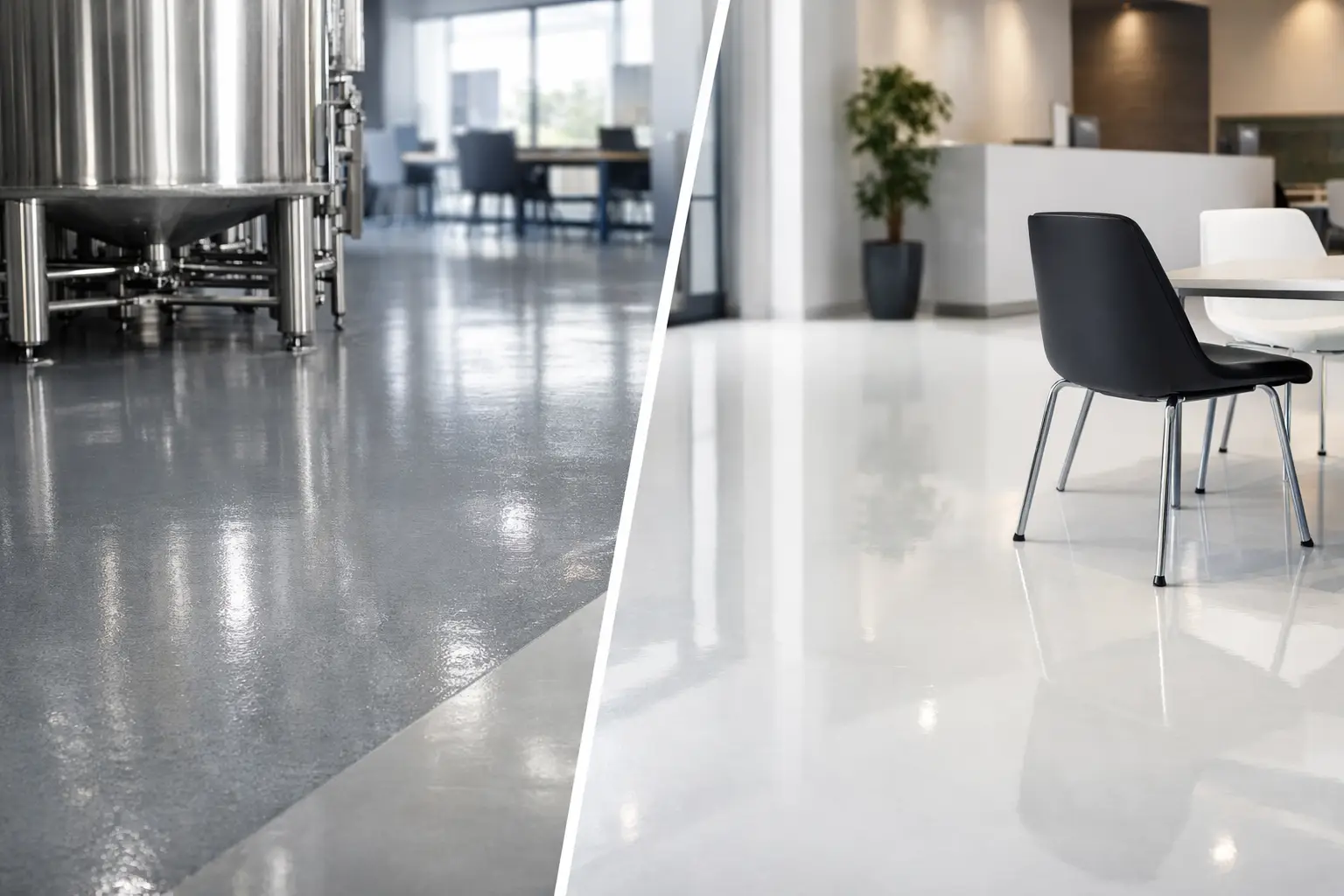 Epoxy of PMMA vloer: welke past bij uw bedrijf?