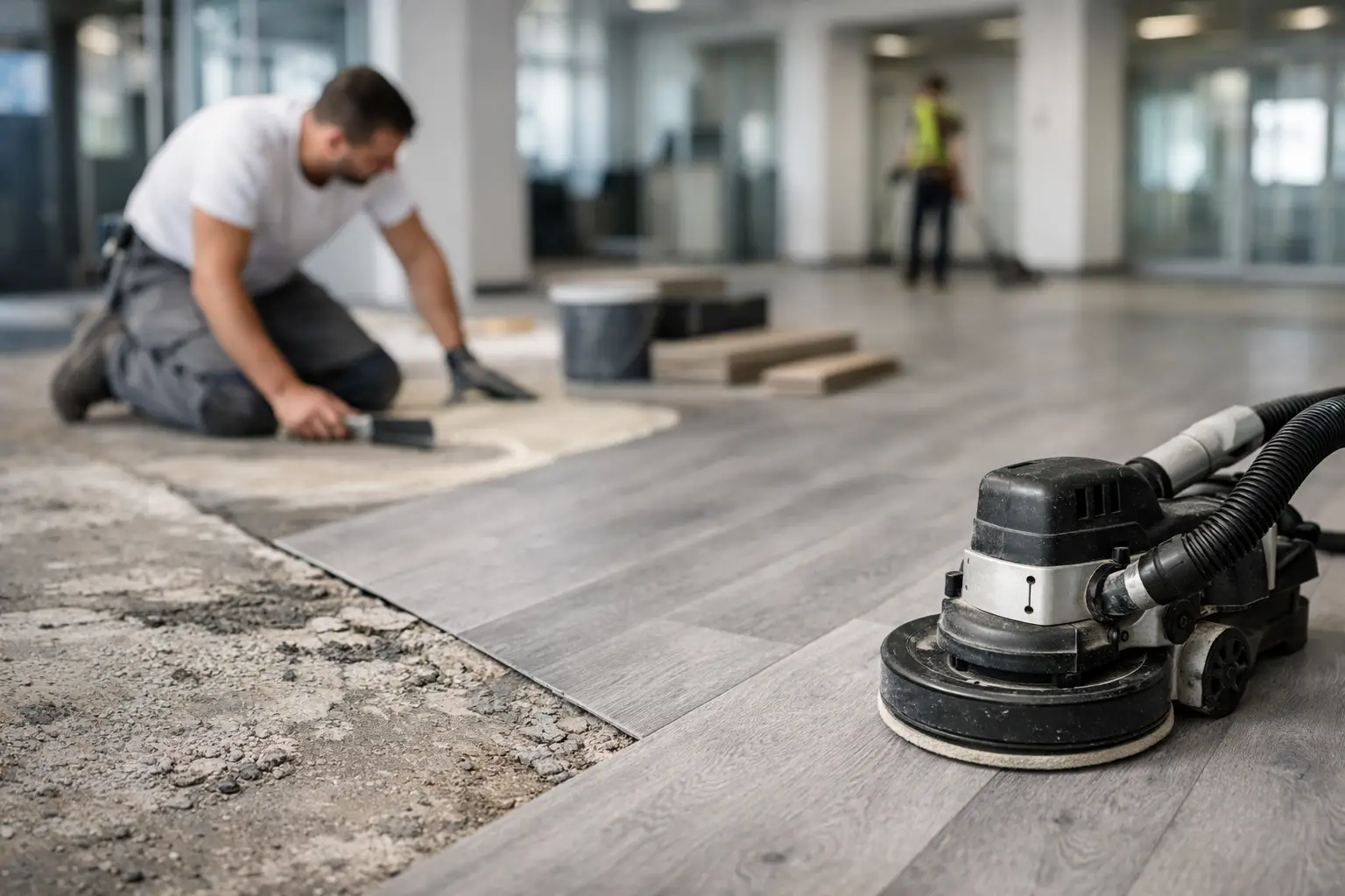 Gids vloer renovatie van uw bedrijfspand