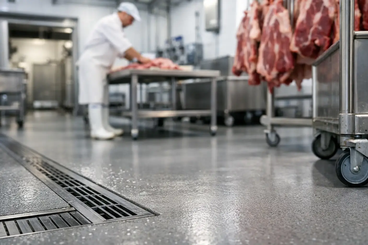 Slagerijvloer kiezen voor hygiëne en continuïteit