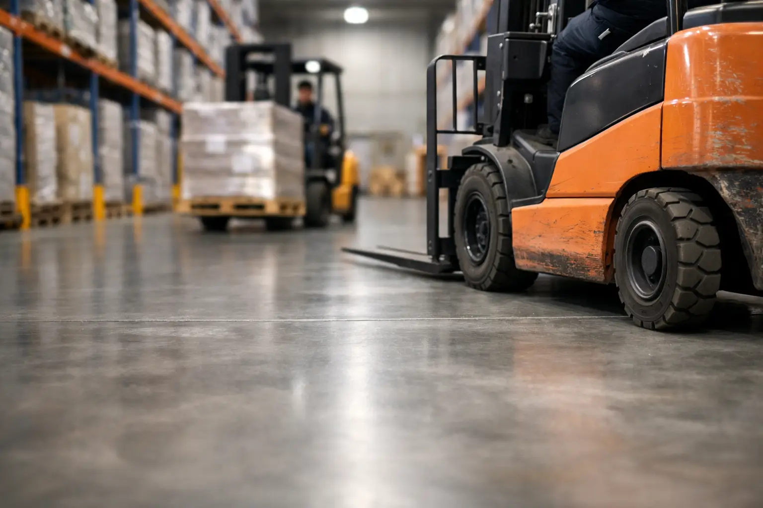 Vloer voor intensief heftruckverkeer kiezen